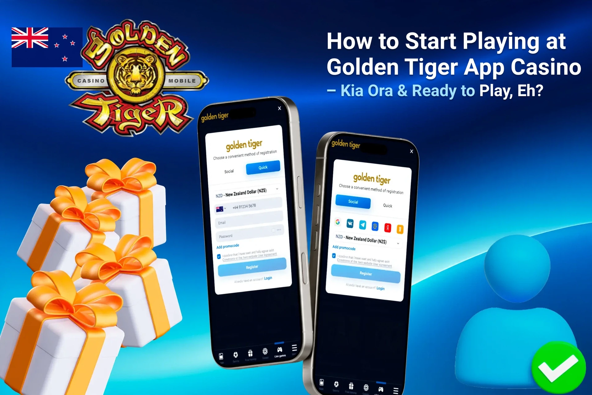 1win app registration screen on mobile with easy-to-follow steps and gift box icons